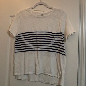 Relaxed stripped t shirt